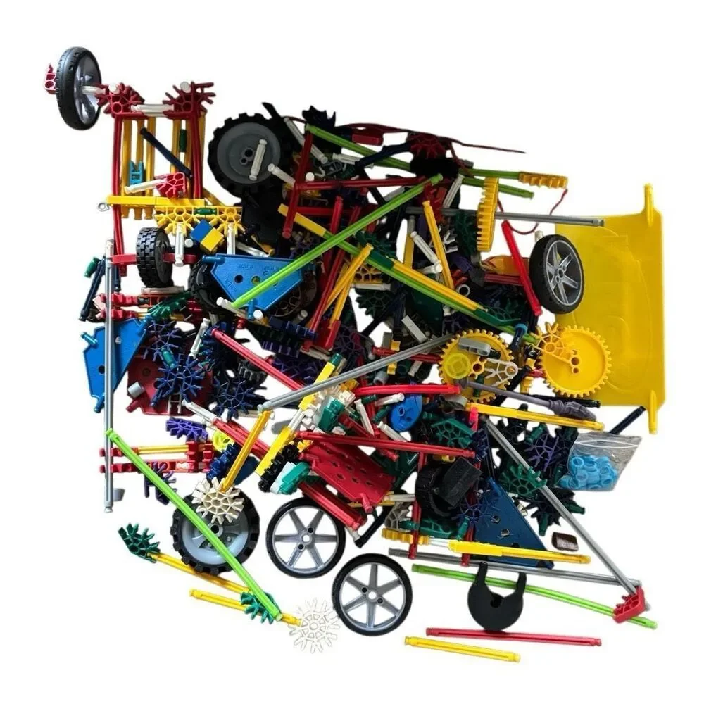 K’NEX Assorted Lot With Gray Carry Case